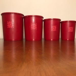 Vintage Tupperware Servalier Canisters set